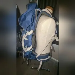 Jansport | Bags | Jansport Big Bear 63 Backpack In Blue Gray  display picture 3